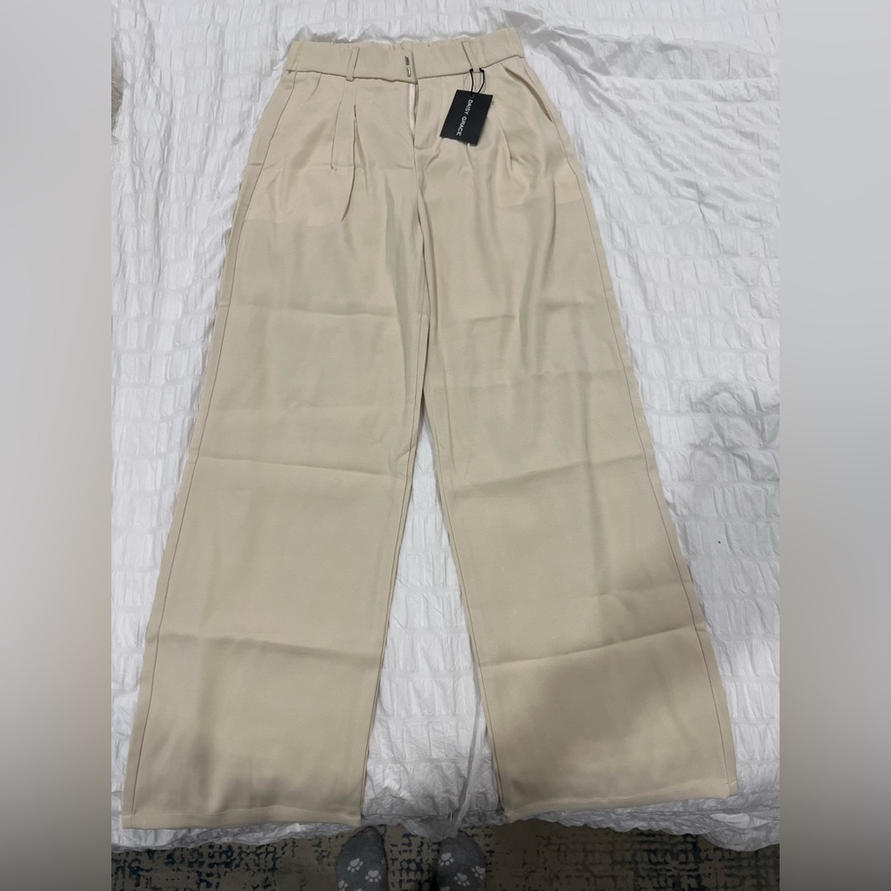 Daisy Grace Wide Leg Tailored Pants